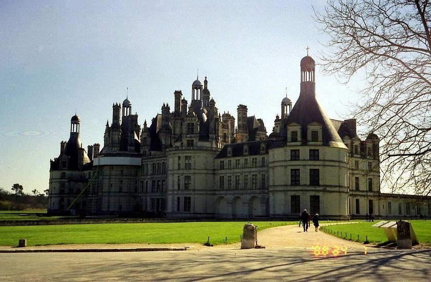 Chateau de Chambord at Loire River, France